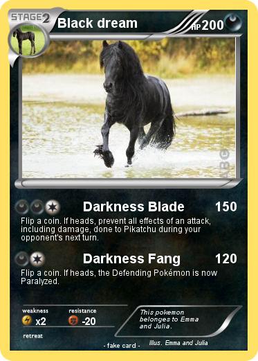 Pokemon Black dream