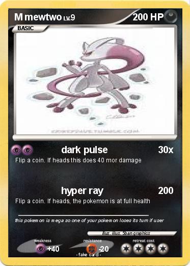 Pokemon M mewtwo
