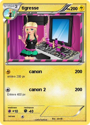 Pokemon tigresse