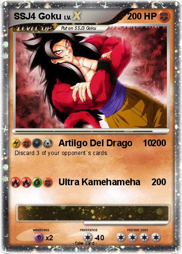 Pokemon SSJ4 Goku