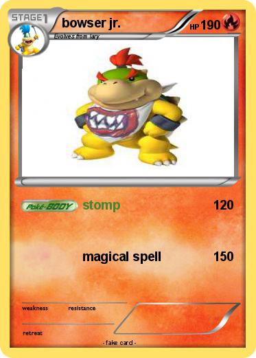 Pokemon bowser jr.