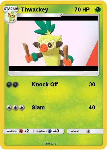 Pokemon Thwackey