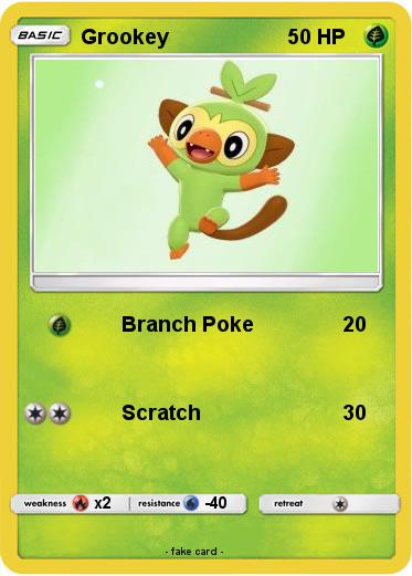 Pokemon Grookey