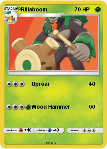 Pokemon Rillaboom