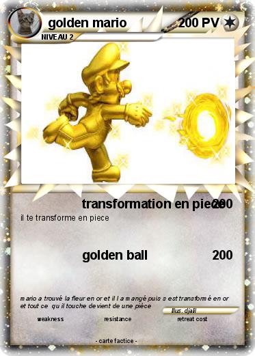 Pokemon golden mario