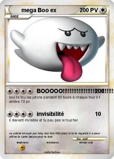 Pokemon mega Boo ex