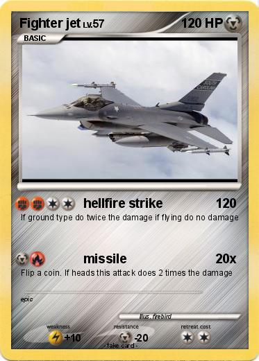 Pokemon Fighter jet