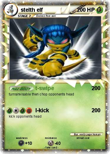 Pokemon stelth elf