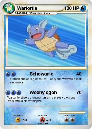 Pokemon Wartortle