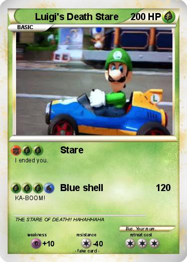 Pokemon Luigi's Death Stare