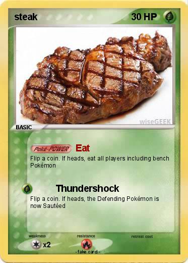 Pokemon steak