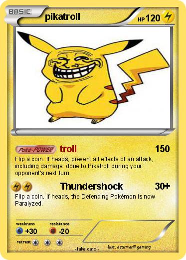 Pokemon pikatroll