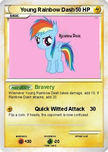 Pokemon Young Rainbow Dash
