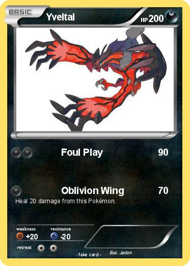 Pokemon Yveltal