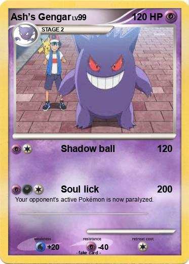 Pokemon Ash’s Gengar