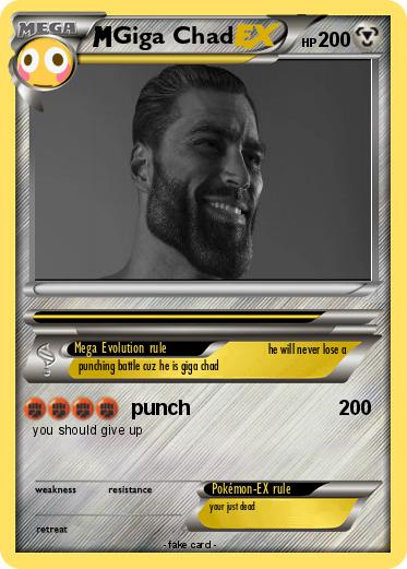 Pokemon Giga Chad