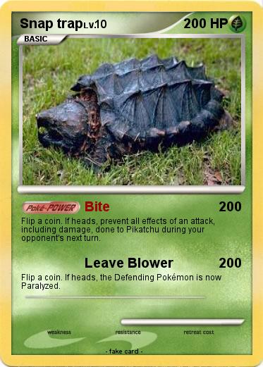 Pokemon Snap trap