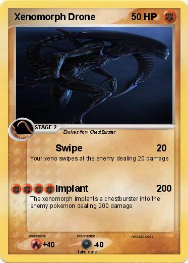 Pokemon Xenomorph Drone