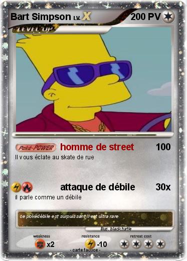 Pokemon Bart Simpson