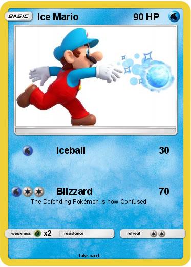 Pokemon Ice Mario