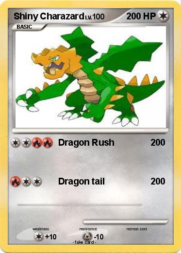 Pokemon Shiny Charazard