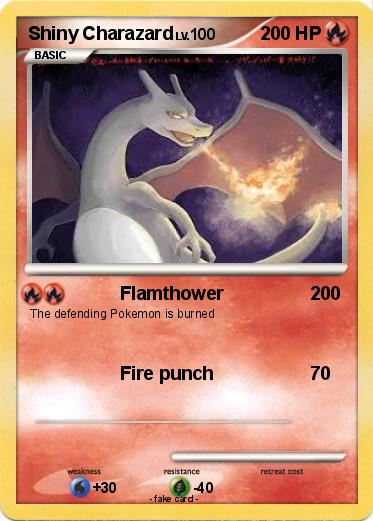 Pokemon Shiny Charazard