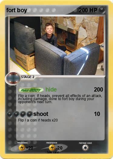 Pokemon fort boy