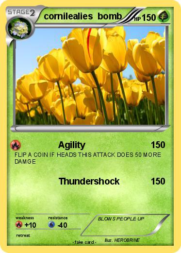 Pokemon cornilealies  bomb
