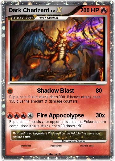 Pokemon Dark Charizard