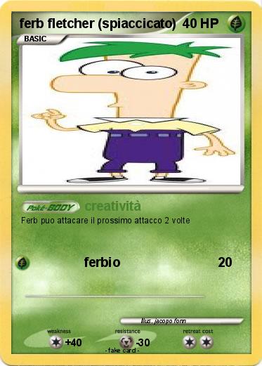 Pokemon ferb fletcher (spiaccicato)
