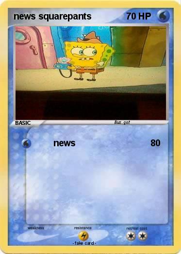 Pokemon news squarepants