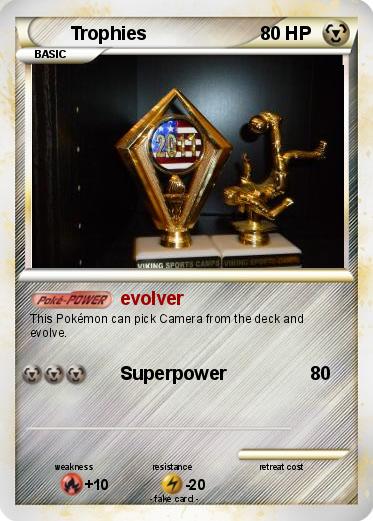 Pokemon Trophies