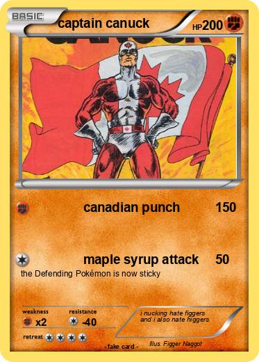 Pokemon captain canuck