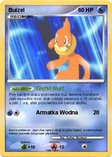 Pokemon Buizel