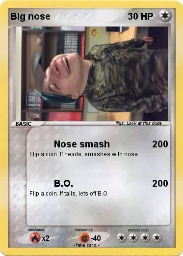 Pokemon Big nose