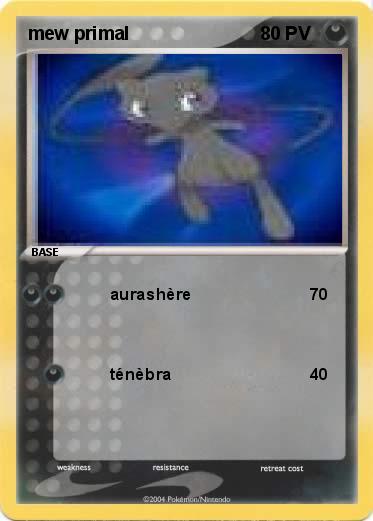 Pokemon mew primal