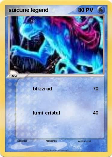 Pokemon suicune legend