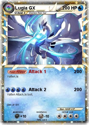 Pokemon Lugia GX