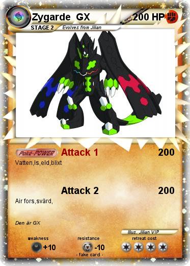 Pokemon Zygarde  GX