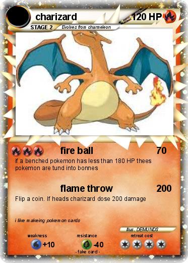 Pokemon charizard