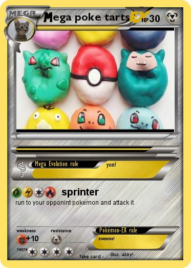 Pokemon ega poke tarts
