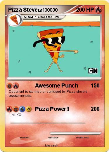 Pokemon Pizza Steve