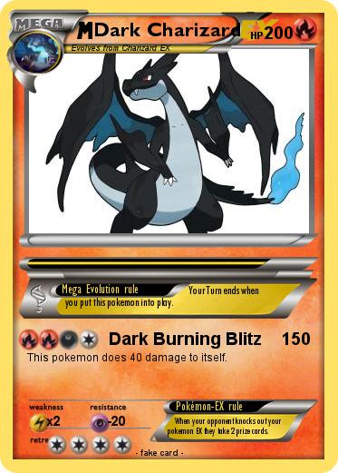 Pokemon Dark Charizard