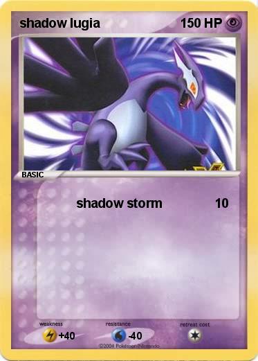Pokemon shadow lugia