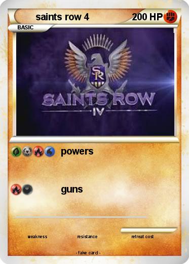 Pokemon saints row 4