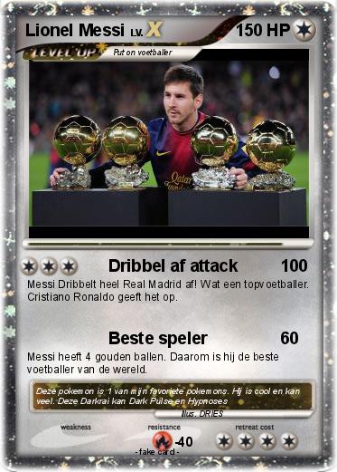 Pokemon Lionel Messi