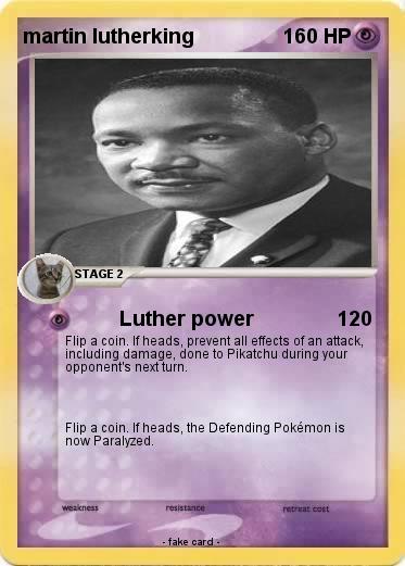 Pokemon martin lutherking