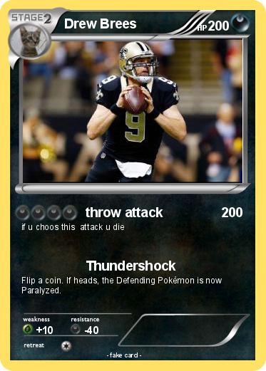 Pokemon Drew Brees