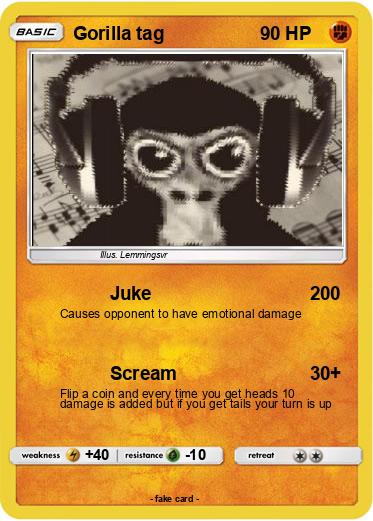 Pokemon Gorilla tag