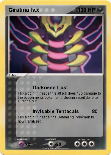 Pokemon Giratina lv.x